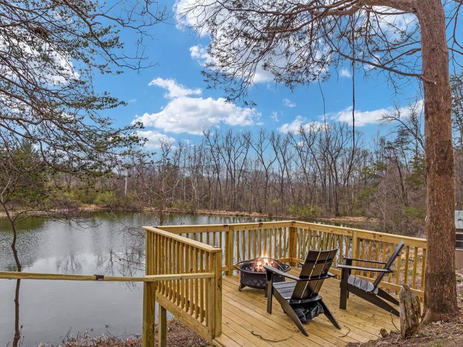 Lazy Lake 3Br Cabin W/ Mtn Views + Hot Tub +Wi-Fi Лурей Экстерьер фото