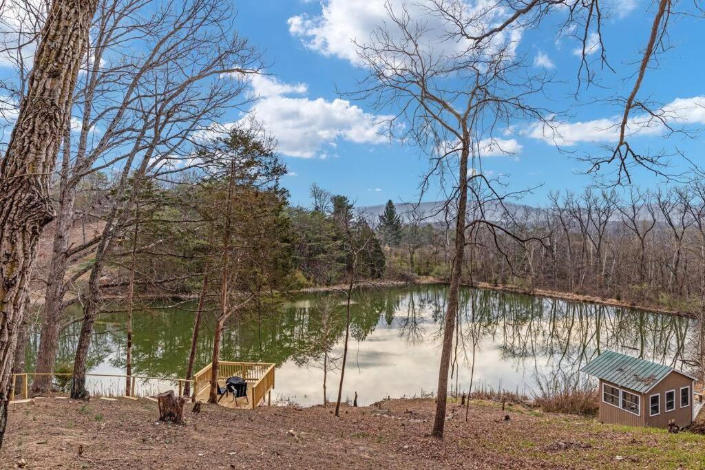 Lazy Lake 3Br Cabin W/ Mtn Views + Hot Tub +Wi-Fi Лурей Экстерьер фото